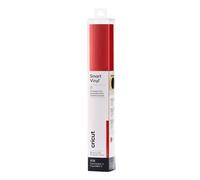 Cricut Smart Vinyl Aplica, Cloruro de polivinilo, Shimmer Red, 0.9m (3ft), Talla única