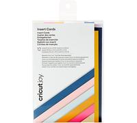 Cricut Tarjetas de inserción Sensei | 11,4 cm x 15,9 cm (4,5 x 6,25 pulgadas) | Paquete de 12 | Para uso Joy, Multicolor, 11.4cm x 15.9cm (4.5" x 6.25"), Talla única