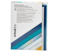 Cricut Tarjetas de encartes de transferencia de foil Joy™, gama Blue Lagoon, A6