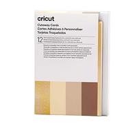 Cricut Tarjetas recortables, gama Neutrals, R40 (12 uds.) - Cricut