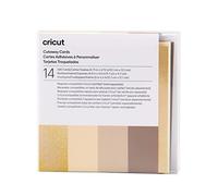 Cricut Tarjetas recortables, gama Neutrals, S40 (14 uds.) - Cricut