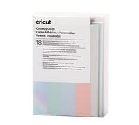 Cricut R10 Tarjetas Recortables Colección Pastel 18 Unidades