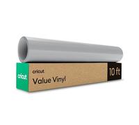 Cricut® Value - Vinilo permanente, color gris (12 pulgadas x 10 pies)