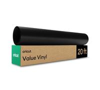 Cricut - Vinilo Value - Mate, negro - 30,5 cm x 609,6 cm