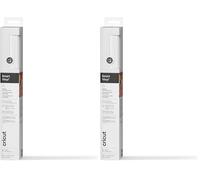 Cricut Vinilo permanente inteligente de 33 x 91 cm, 1 hoja (blanco) (Paquete de 2)