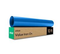 Cricut Vinilo Textil Azul Cielo - Rollo de Transferencia de Calor para Manualidades y Telas - 30.5 cm x 1.5 m