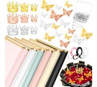 cridoz 208 accesorios para ramo de flores