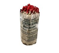 CRIGEMA - Incienso Cuerda Nepalí - 40 cuerdas de 30 g y 9 cm de longitud una (LEMONGRASS)