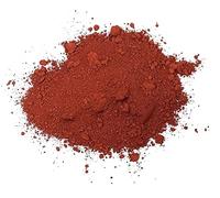 CRIGEMA - Pigmento en polvo - Blanco de titanio - 200g - 100% puro - Pintura al óleo, Tempera, Encáusto, Fresco (Blanco de Titanio) (Ocre Rojo)