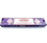 CRIGEMA - Satya Lavanda - Incienso en barra - 1 paquete de ~ 15g (Lavanda)