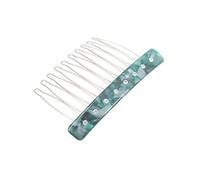 CRILSTYLEO 1 Pc peine de horquilla peines para el cabello para mujeres peines de pelo de lujo pasador de pelo peine chicas peine para el cabello Peine de pelo de mujer peine de tocado Green