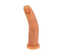 CRILSTYLEO 1 Pieza De Práctica De Dedos De Mano Postiza Para Uñas Productos Para Uñas De Entrenamiento De Uñas Exhibición Publicitaria De Uñas