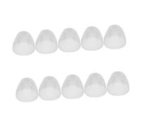 CRILSTYLEO 10 Piezas Tapa De Botella Tapas De Botellas De Leche Cubre Biberón Tapa De Biberón Tapas De Botellas De Plástico De Repuesto Tapas De Biberones Transparent El Plastico