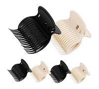 CRILSTYLEO 12 Piezas De Para Rulos Calientes Para Rizar El Cabello Para Peinar Secciones Del Cabello Plástico Abs Que No Deja Marcas Para Estilistas