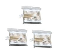 CRILSTYLEO 1200 Piezas Bastoncillos Para El Cuidado Del Bebé Hisopo De Algodón Orgánico Hisopos De Algodón De Doble Punta Bastoncillos De Algodón Para El Oído Maneja Hisopos De Algodón Bambú