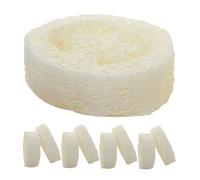 CRILSTYLEO 20piezas Esponjas De Lufa Exfoliantes Para Baño y Ducha Almohadilla De Lufa Base De Jabón Tipo De