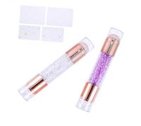 CRILSTYLEO 2piezas Estampador De Uñas De Dual Herramienta De Manicura Para Decoración De Uñas Para Principiantes y Profesionales