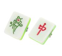 CRILSTYLEO 2piezas Horquillas De Pelo De Mahjong Para Mujeres Accesorios De Clip De Cabello Kawaii Para y