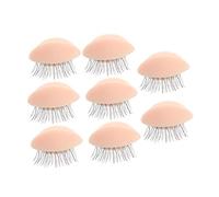 CRILSTYLEO 4pares Módulo De Práctica De Extensión De Pestañas De Creativo Para Entrenamiento De Mold Para Técnicas De Grafting De Pestañas Para De Maquillaje y Estilistas