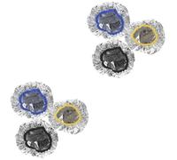 CRILSTYLEO 6 Piezas gorro para el cuidado del cabello champú paraca tapa de glaseado frustrar equipo sombrero para el cuidado del cabello gorras de peluqueria gorros de baño papel de aluminio