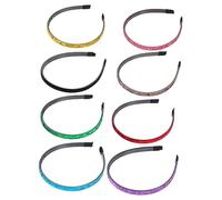 CRILSTYLEO 8piezas Diademas Brillantes Para Niñas Accesorios Divertidos Para Fiestas y Ceremonias Cómodas y Resistentes Al Caída