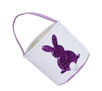 CRILSTYLEO Cesta De Conejito De Pascua Bolsa De Almacenamiento De Dulces Decoración De Fiestas
