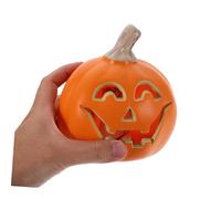 CRILSTYLEO Halloween Pumpkin Lights Realistic LED Pumpkin Lamp Outdoor Halloween Decoration For Home Office Party Reusable Spooky Table Decor No Battery Included