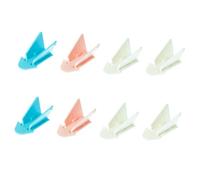 CRILSTYLEO Juego de 8 Cerraduras de Seguridad para Puertas Y Ventanas para Niños Y Niñas Evitan Pellizcos Fácil Instalación Plástico Abs Ajuste Universal