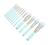 CRILSTYLEO Kit De Brochas De Maquillaje De 12 Piezas Brocha Para Polvos Cerdas Finas y Densas Perfecto Para Cosméticos.