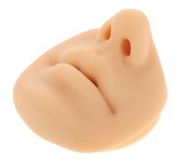 CRILSTYLEO Modelo de práctica de labios de sonrisa. cara de práctica de maquillaje labios para practicar tatuajes Modelo de boca simulada. Modelo silicona boca piel falsa labio falso portátil
