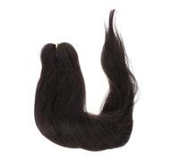 CRILSTYLEO Peluca de Cabello Trenzado de Aspecto Natural Preestirada Extensiones de Rastas Falsas para Mujeres Elegante Y con Estilo