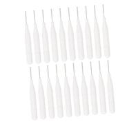 CRILSTYLEO Pincel de Maquillaje para Cejas y Labios 20piezas Mini Cepillo Interdental de Nailon Herramienta de Maquillaje Portátil para y Diseño Ergonómico