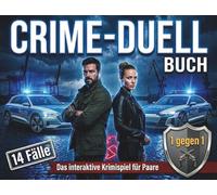 Crime-Duell Buch: Duellbuch für Paare | 1 gegen 1 Krimispiel für Erwachsene mit 14 intensiven Fällen | Spannendes Rätselbuch und Geschenke für Paare