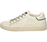 Crime London, Low Top Essentials - Zapatillas de moda unisex, Blanco y gris., 43 EU