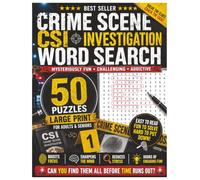 Crime Scene Csi Investigation Word Search