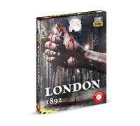 Crime Scene - Londres 1892 Juego de Mesa Rätselspiel Juego Reutilizable