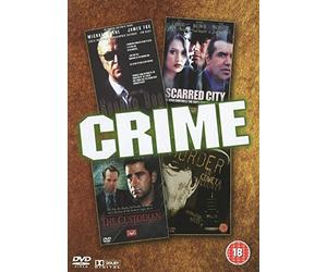 Crime- Shadow Run/ Scarred City/ The Custodian/ Murder In Coweta County (4 Films/2 DVD's)"