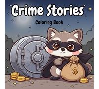Crime Stories Inspired Coloring Book: Light crime story inspired scenes with simple mystery moments, clean designs, calm coloring enjoyment for kids, teens, and adults.