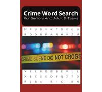 Crime Word Search Puzzle Book: Word Searches with Easy to Read Print about Crime , Mayhem, Murder |and More |6x9 inches,110 pages | 50+ Puzzles... Gifts for Vacations, Holidays and Free Times