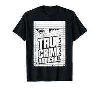Crimen verdadero y escalofriante, divertido testigo ocular, asesinato, misterio, persianas Camiseta