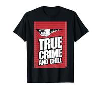 Crimen verdadero y escalofriante, divertido testigo ocular, asesinato, misterio, persianas Camiseta