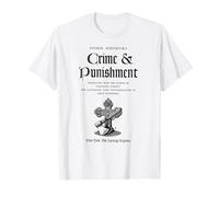 Crimen y Castigo Fiodor Dostoievski Title Page Camiseta