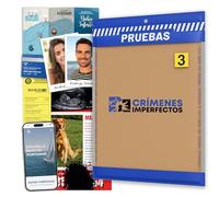 Crímenes Imperfectos, Caso 3: El Crimen de Portamar. Juegos de Mesa Adulto, Caso Policial para Resolver Misterio en Casa, Escape Room Juego de Mesa Resuelve el Crimen como Detective.