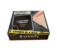 Crimify Caso 1 La Noche Oscura y Tormentosa Juego para Detectives Escape Room-Caso Policial - Juego de Misterio Crimen sin Resolver - Diseñado y Fabricado en España