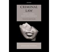 Criminal Law: Text, Cases, and Materials