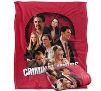 Criminal Minds Brain Trust - Manta Suave al Tacto Sedoso, 152 x 127 cm