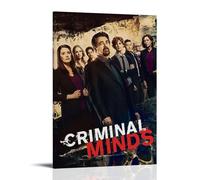 Criminal Minds- Lienzo de pintura al óleo impermeable y resistente a las manchas, adecuado para cualquier estilo decorativo de dormitorio, sala de estar, oficina, estilo marco, 50 x 75 cm