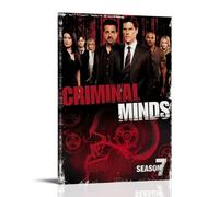 Criminal Minds TV SeriesLienzo Póster Decoración Pintura Sala de Estar Póster Niña Dormitorio Pintura Arte de Pared Pintura Moderno Hogar Boy Habitación Decoración Impresión Pintura 30 x 45 cm (30 x