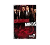 Criminal Minds TV SeriesLienzo Póster Decoración Pintura Sala de Estar Póster Niña Dormitorio Pintura Arte de Pared Pintura Moderno Hogar Boy Habitación Decoración Impresión Pintura 30 x 45 cm (30 x