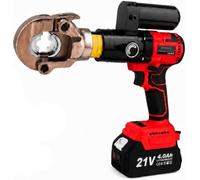 Crimpadora 2 En 1 & Cortacables,Crimpadora De Terminales & Cortacables | Rango De Crimpado 16-300 Mm² 2in1kit,Crimpado 16-300 Mm², Para Mantenimiento EléCtrico En Obra